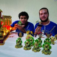 Maquetes com alegria, samba e paixão